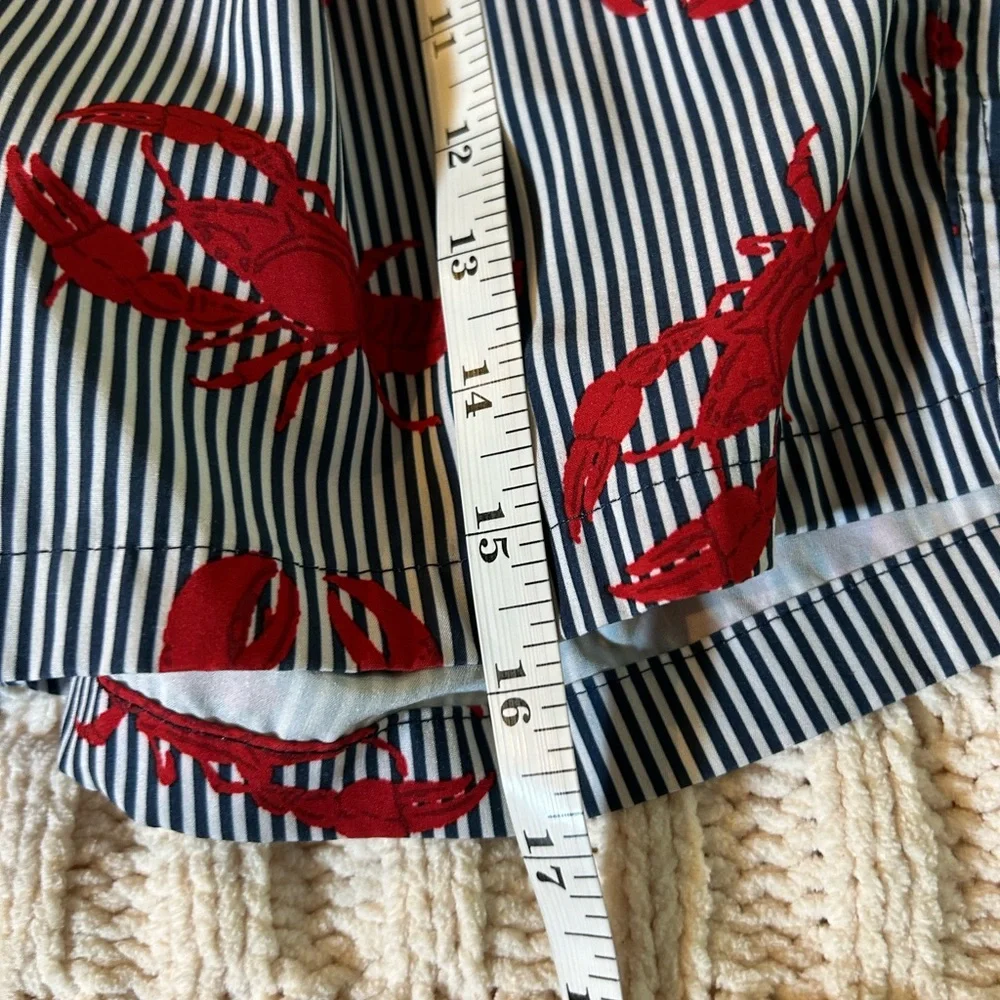RAINFOREST Men’s Striped Lobster Swimming Trunks